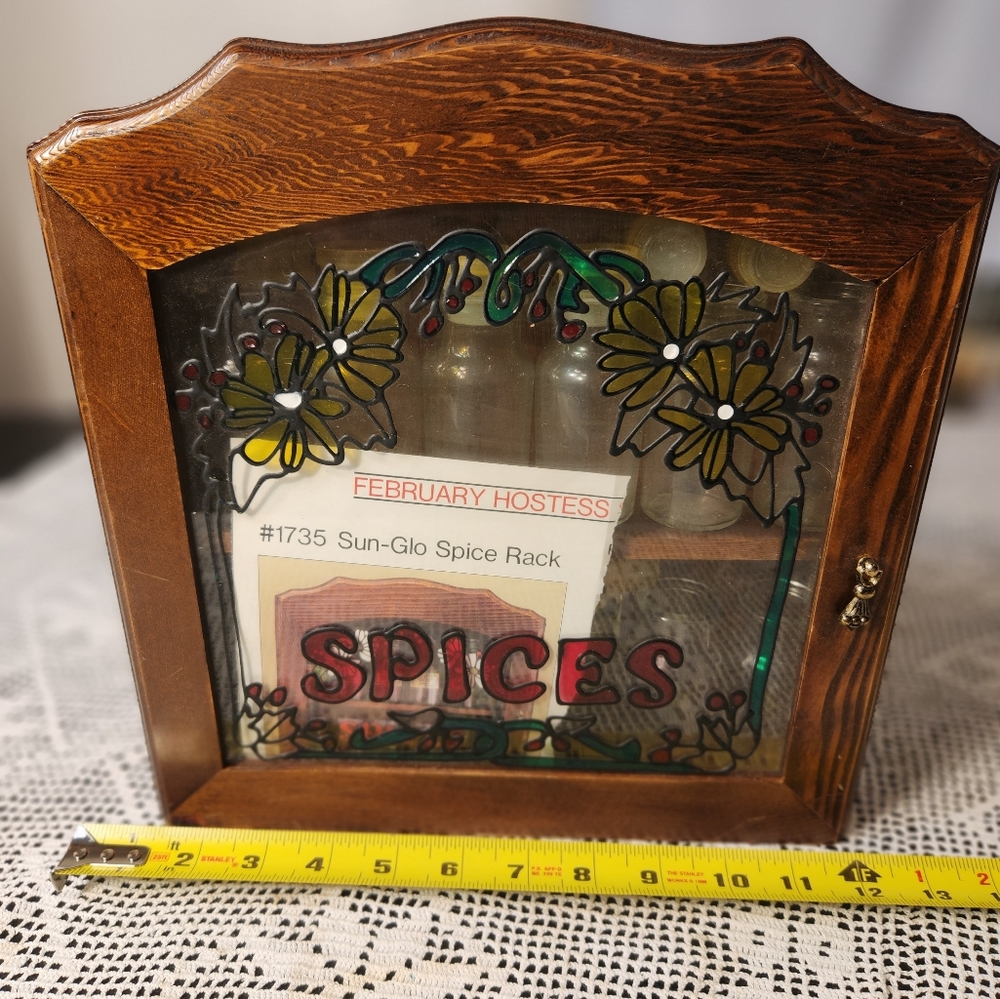 Vintage never used new hanging spice rack